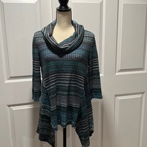 Christopher & Banks Petite Sweater Cowl Neck